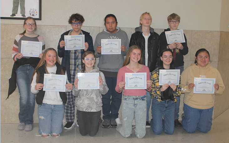 pic of March Students of the Month
