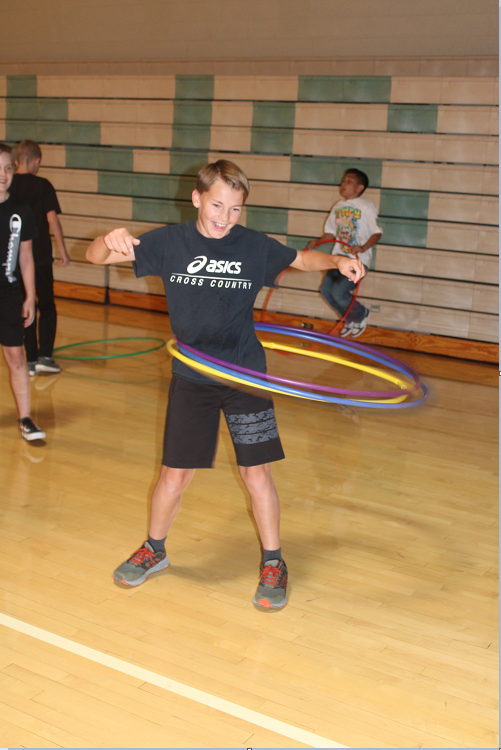 pic of students at back-to-school bash