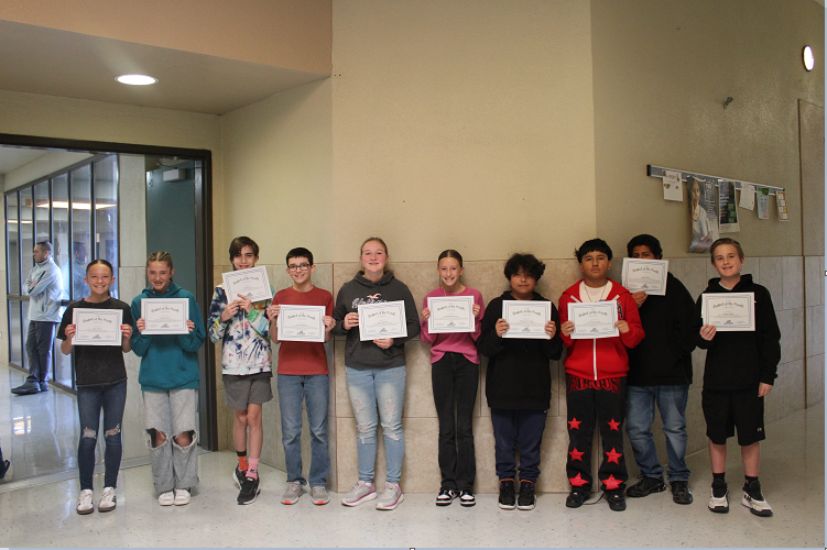 february students of the month