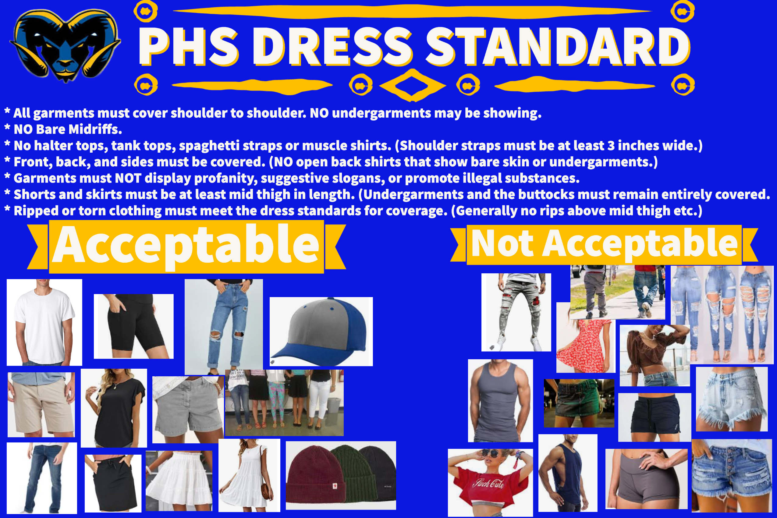 PHS Dress Standards