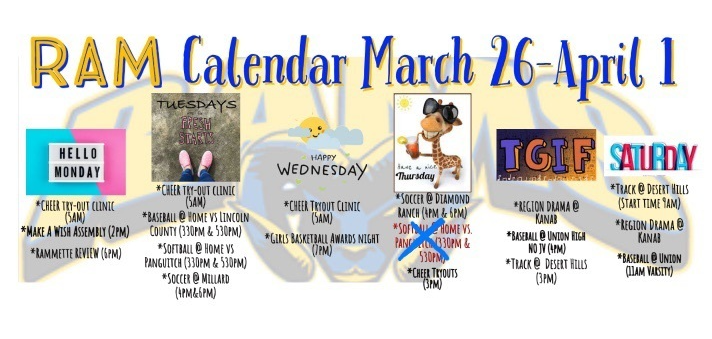 RAM calendar