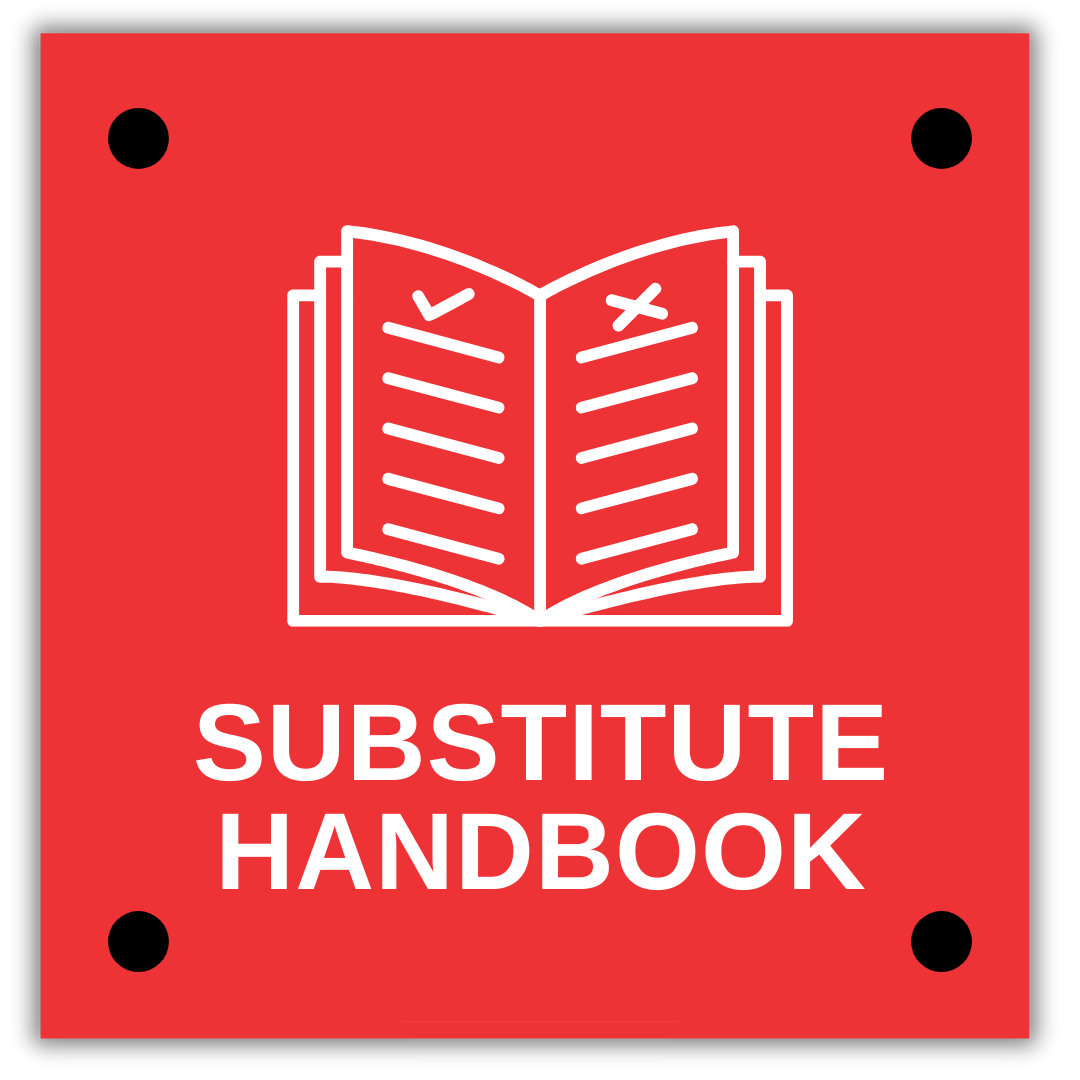 Read the substitute handbook.