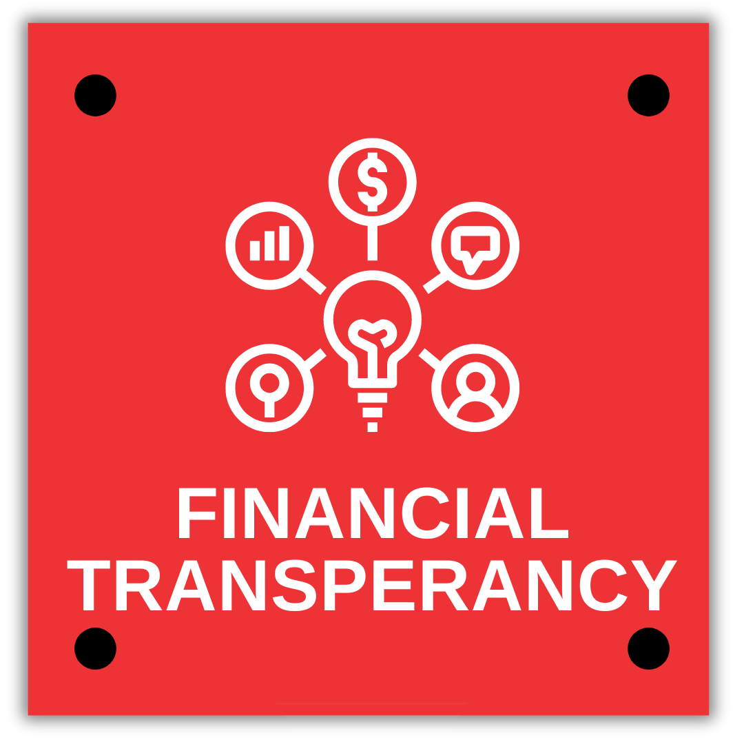Learn about our financial transparency. 