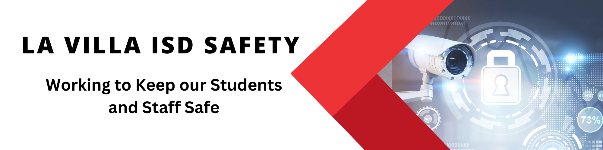 la villa isd safety and security logo