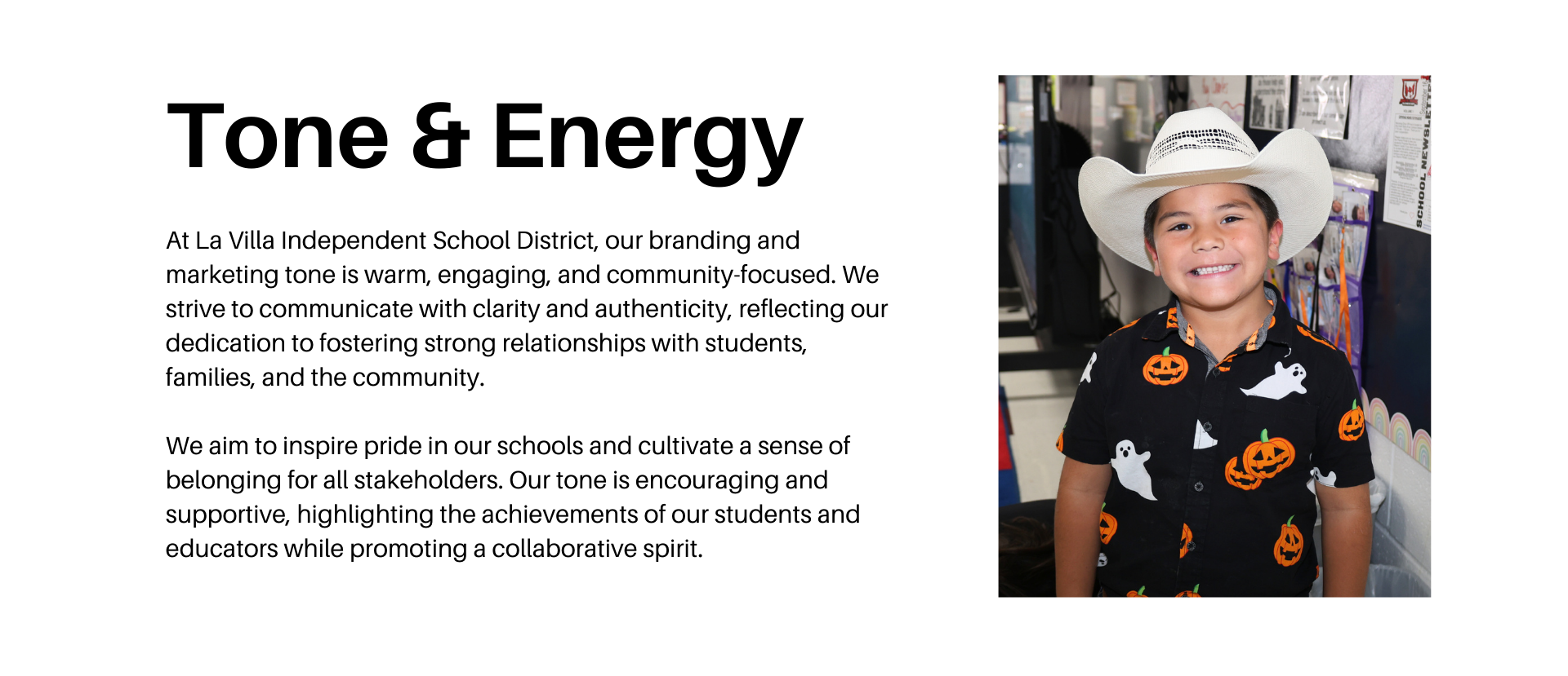 La Villa ISD Brand Voice and Tone