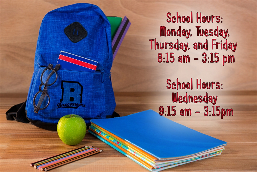 School Start and Dismissal Schedule