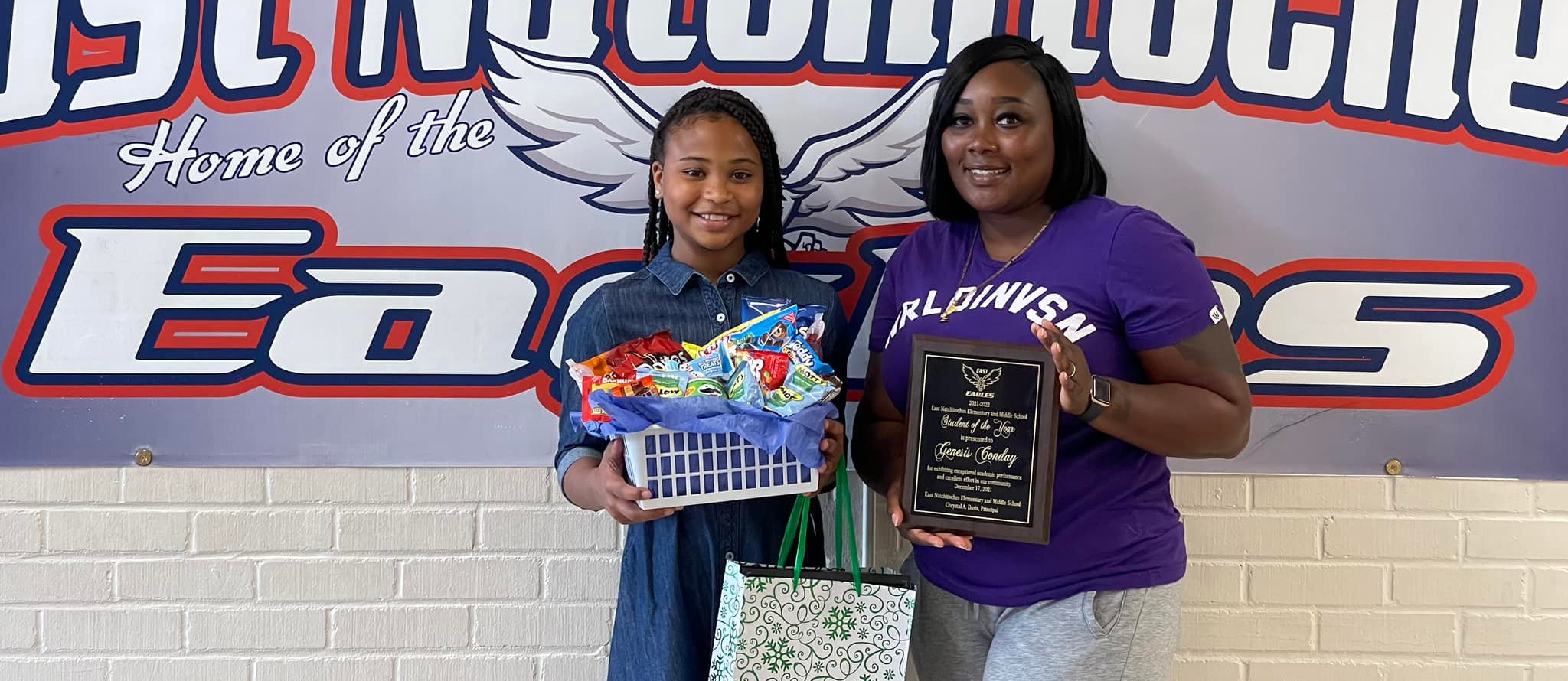 East Natchitoches Student of the Year Genesis Conday