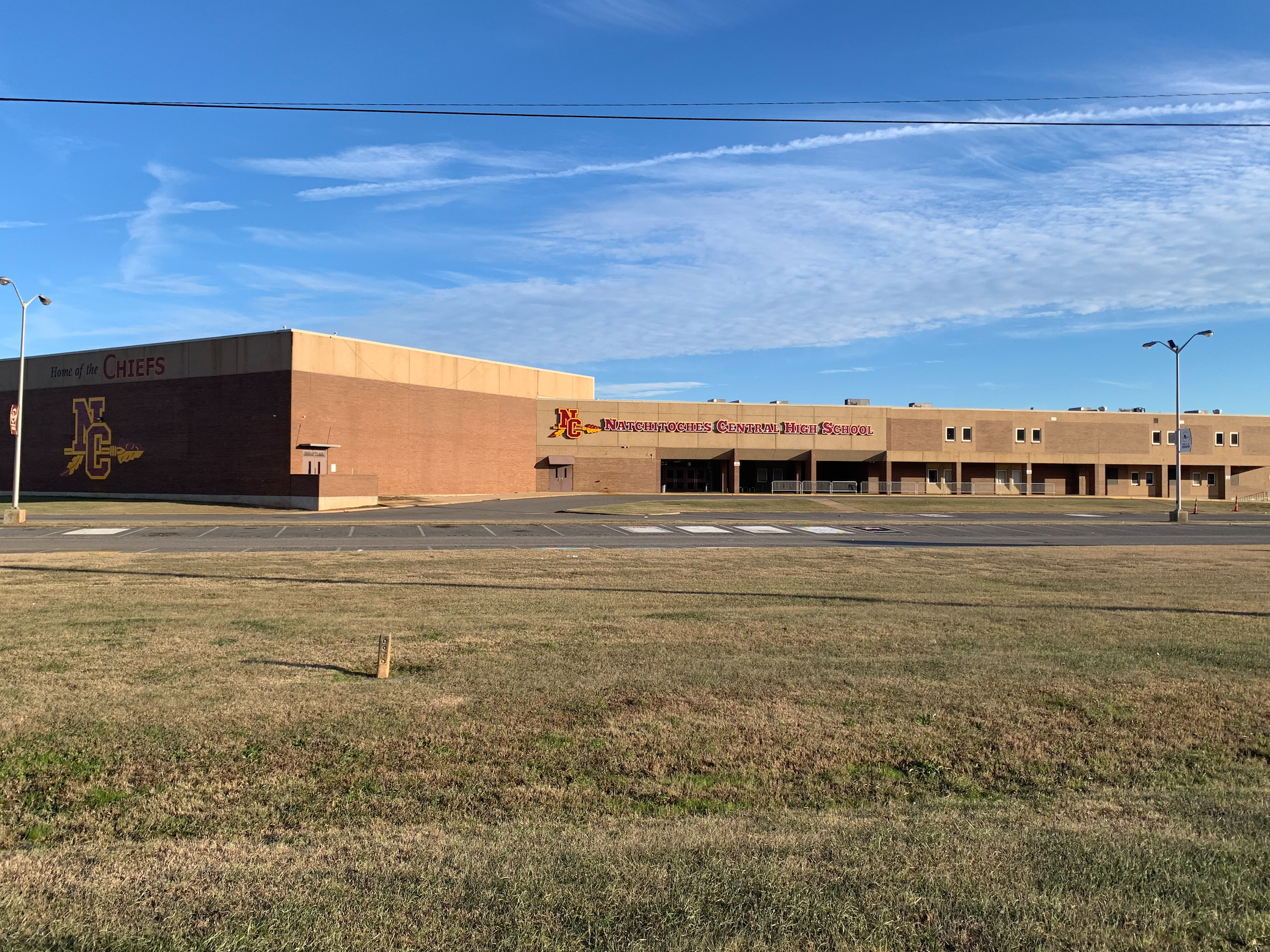 Natchitoches Central High School Outside of Building