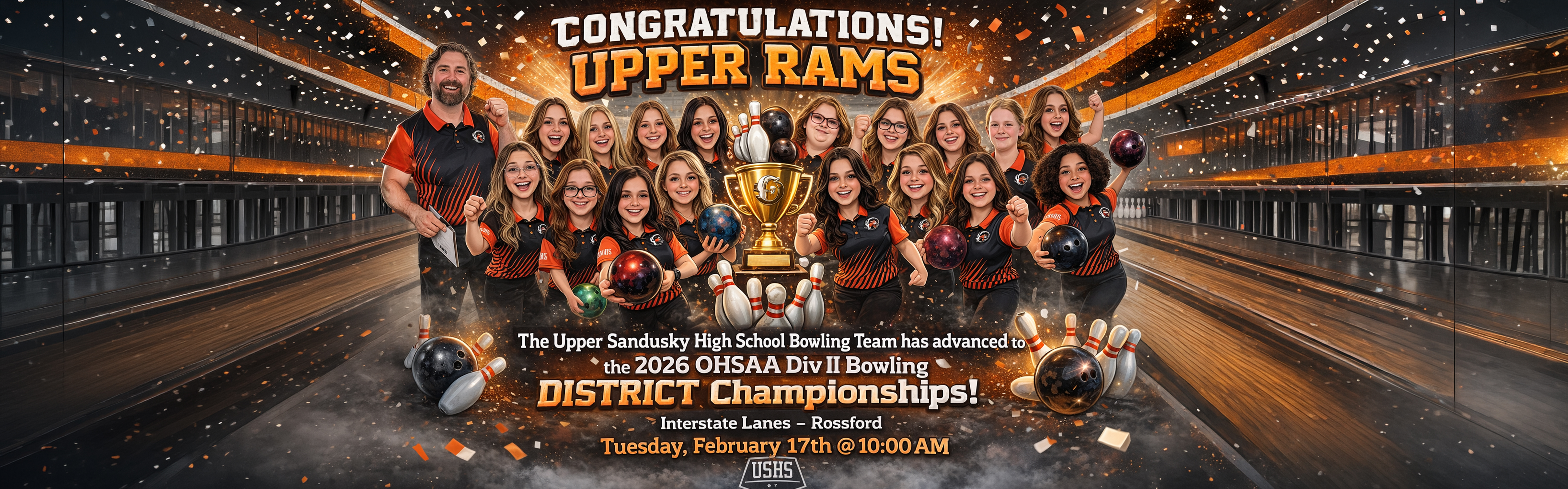 Girls District Bowling 