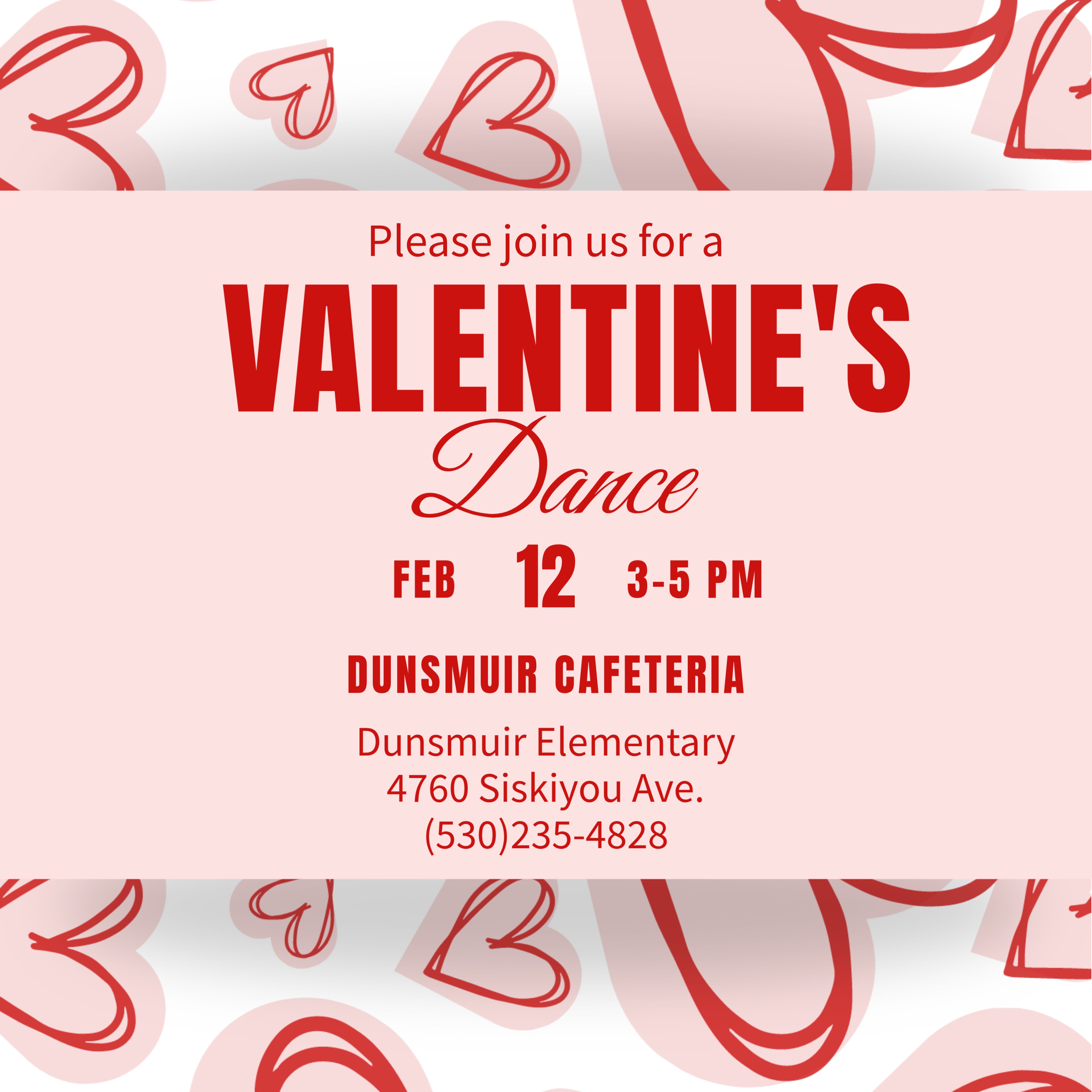 Valentines' day dance.