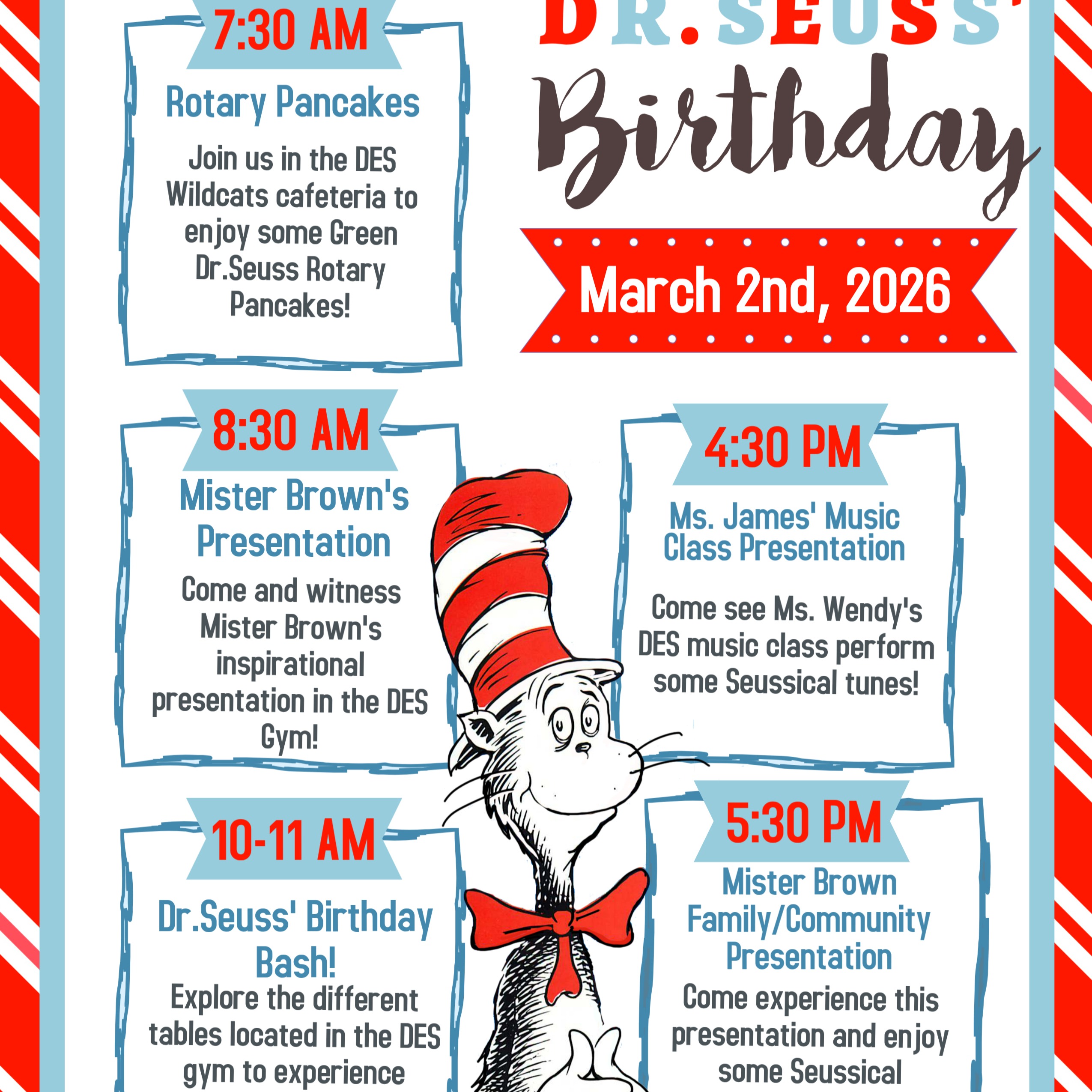 Dr. Seuss Bday Bash