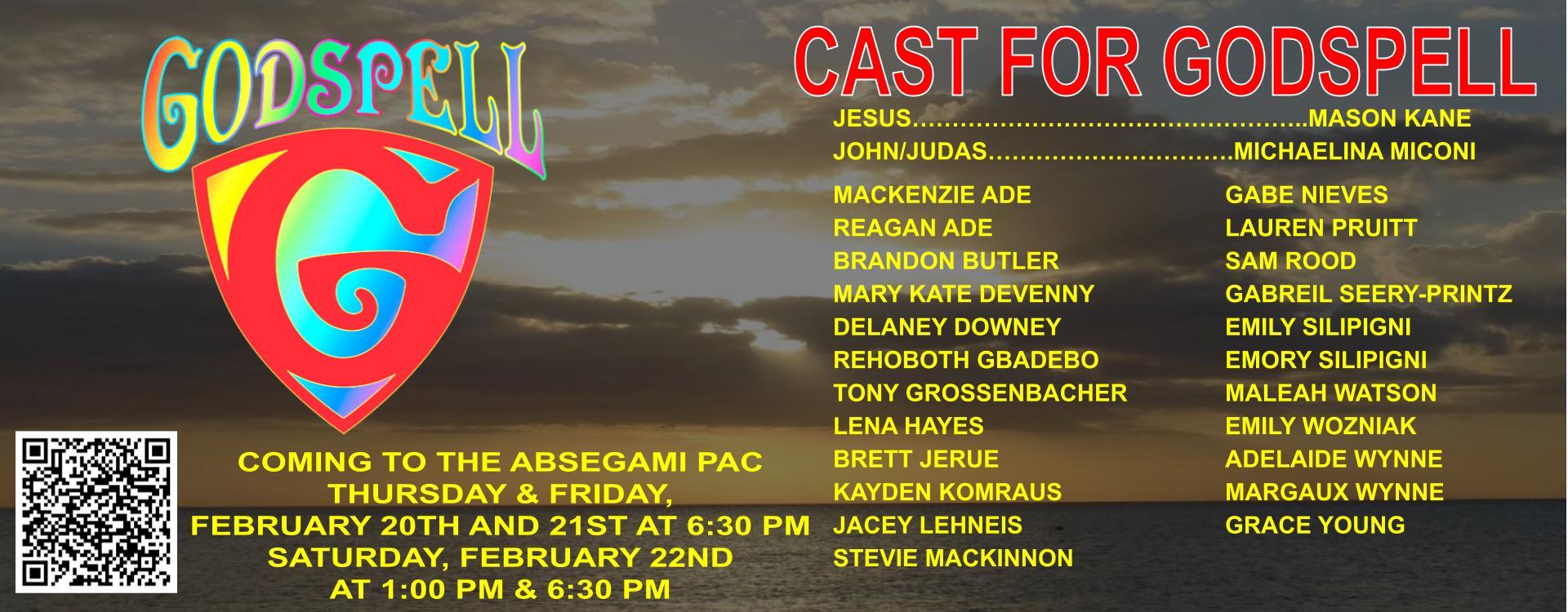 Godspell Feb 21-22