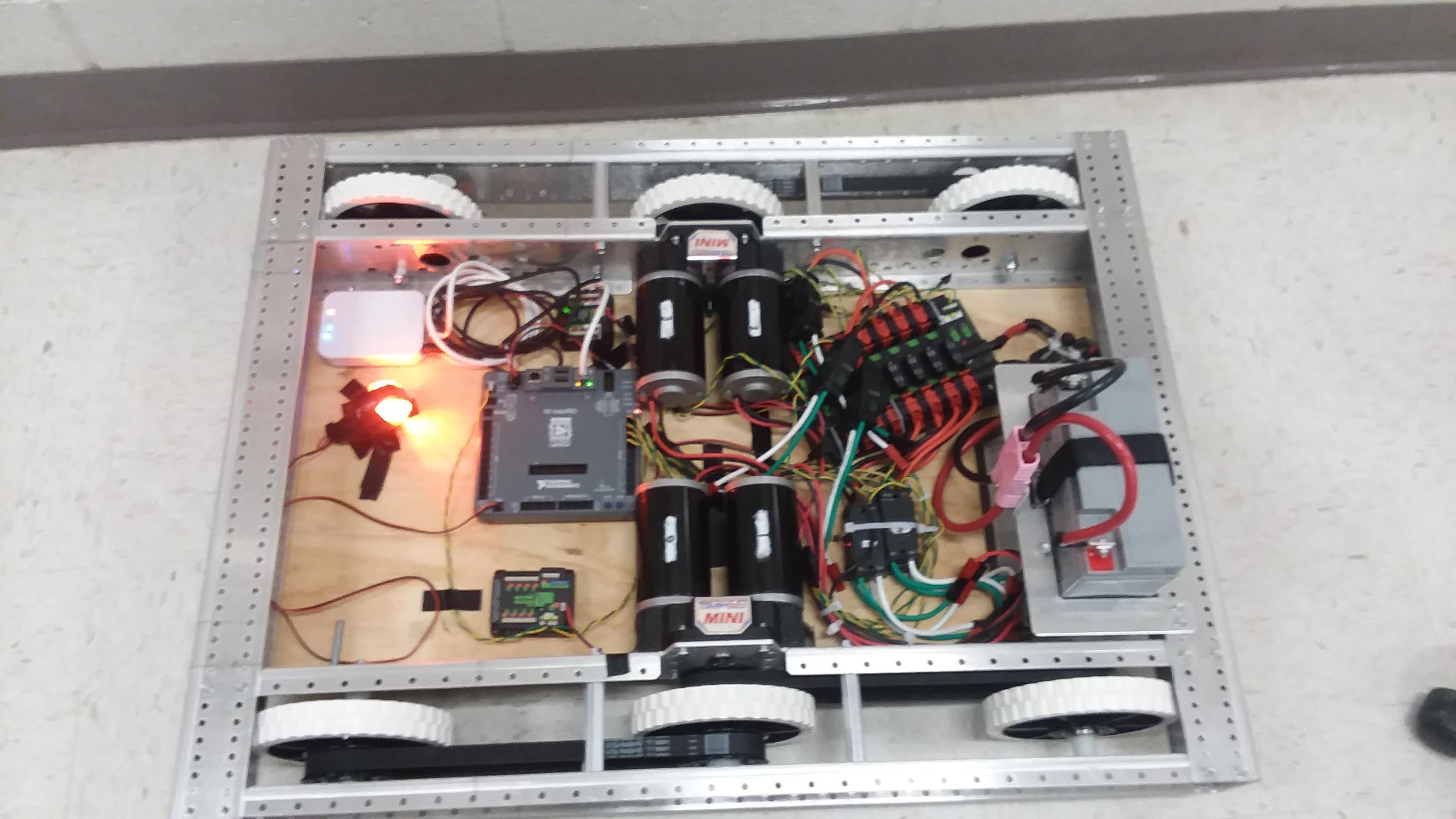 inside the robot