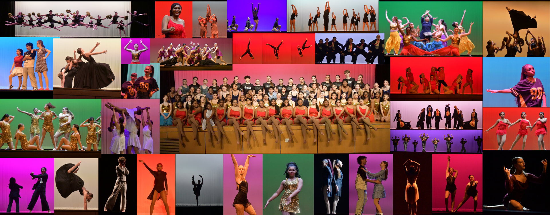 dance show collage