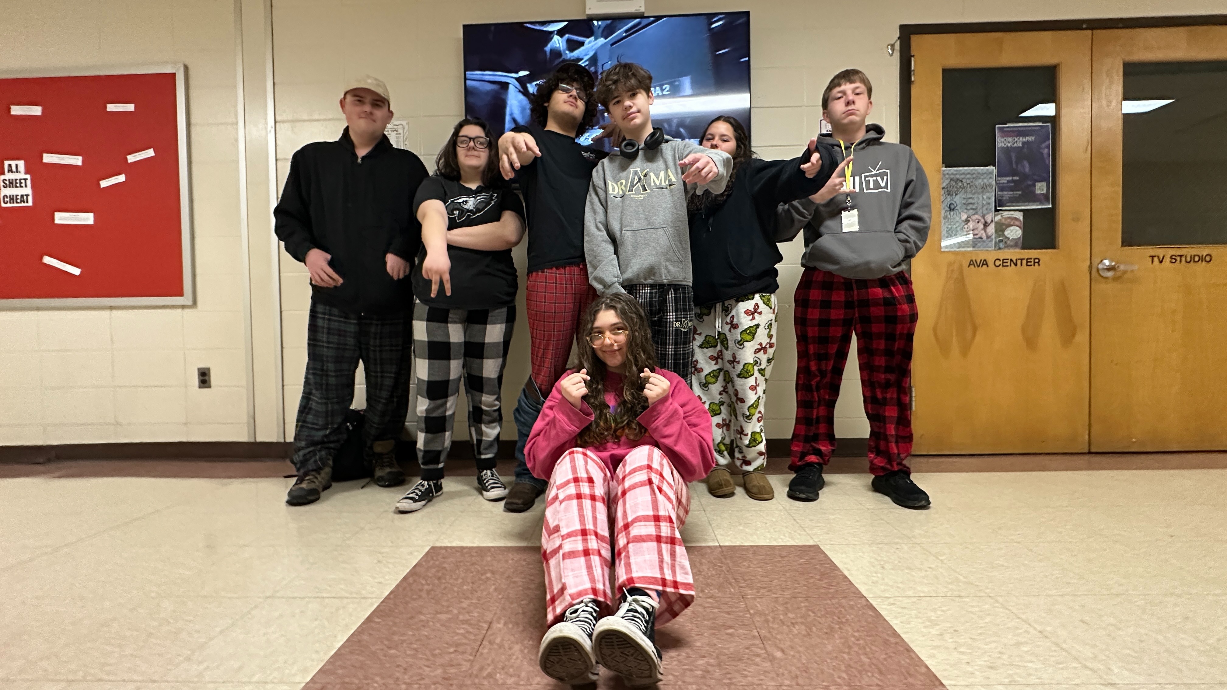 GAMI-TV in the hall