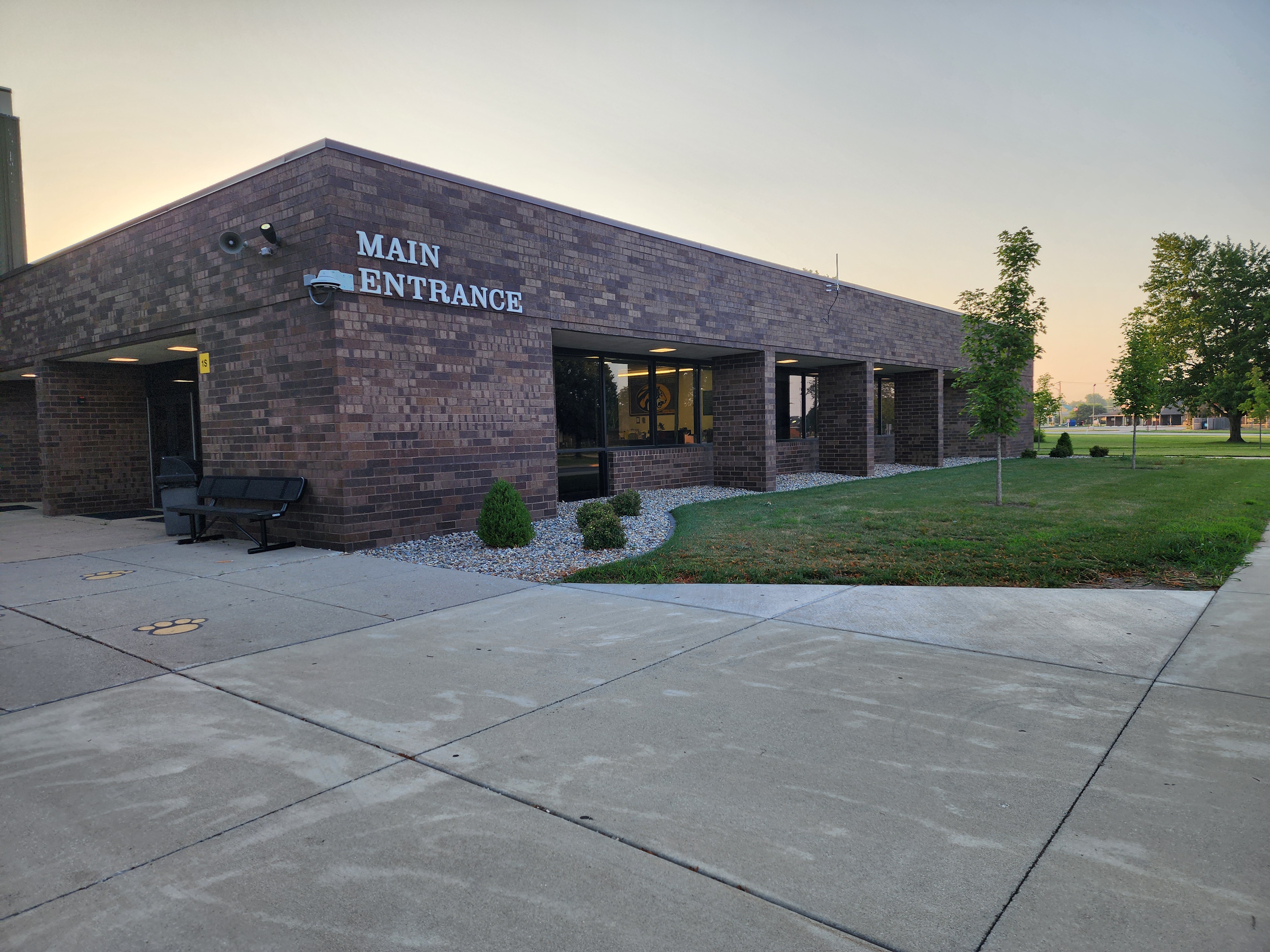 Front of Building