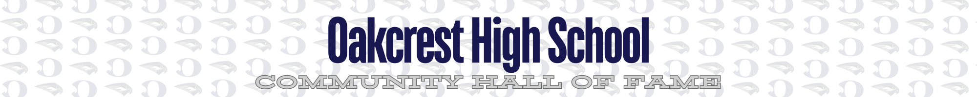 OHS Community Hall of Fame | Oakcrest High School