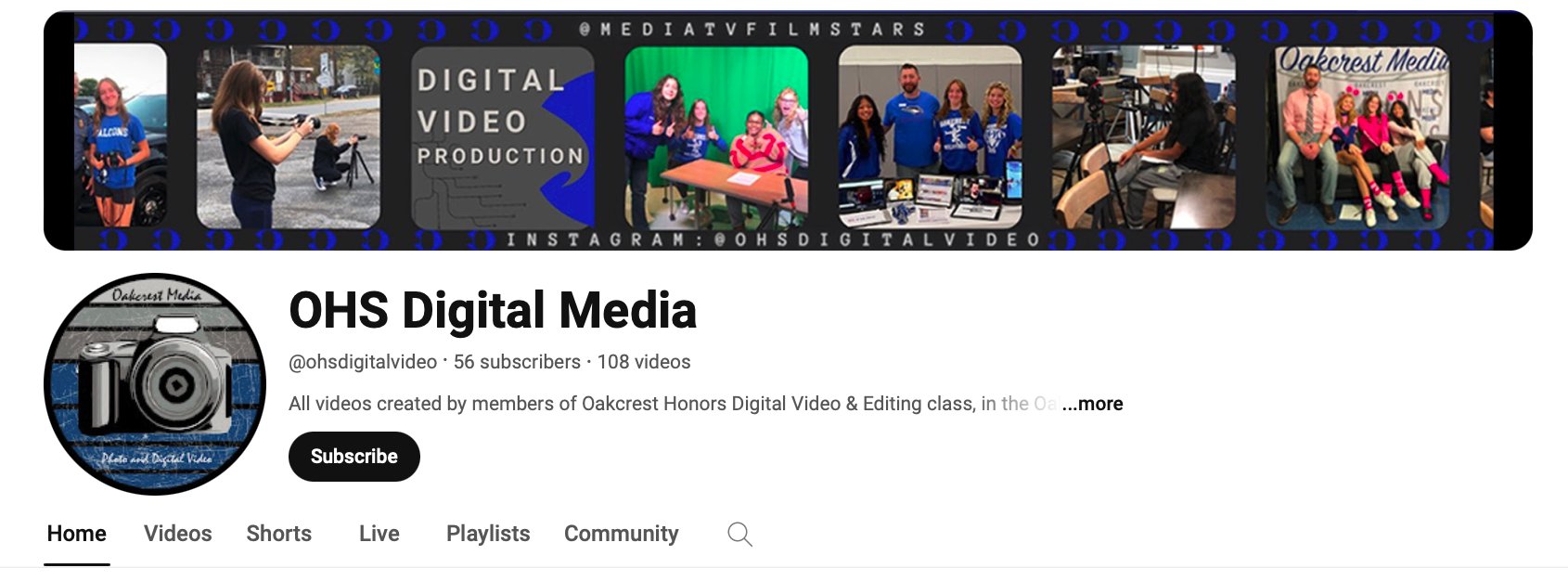 Check us out on YouTube