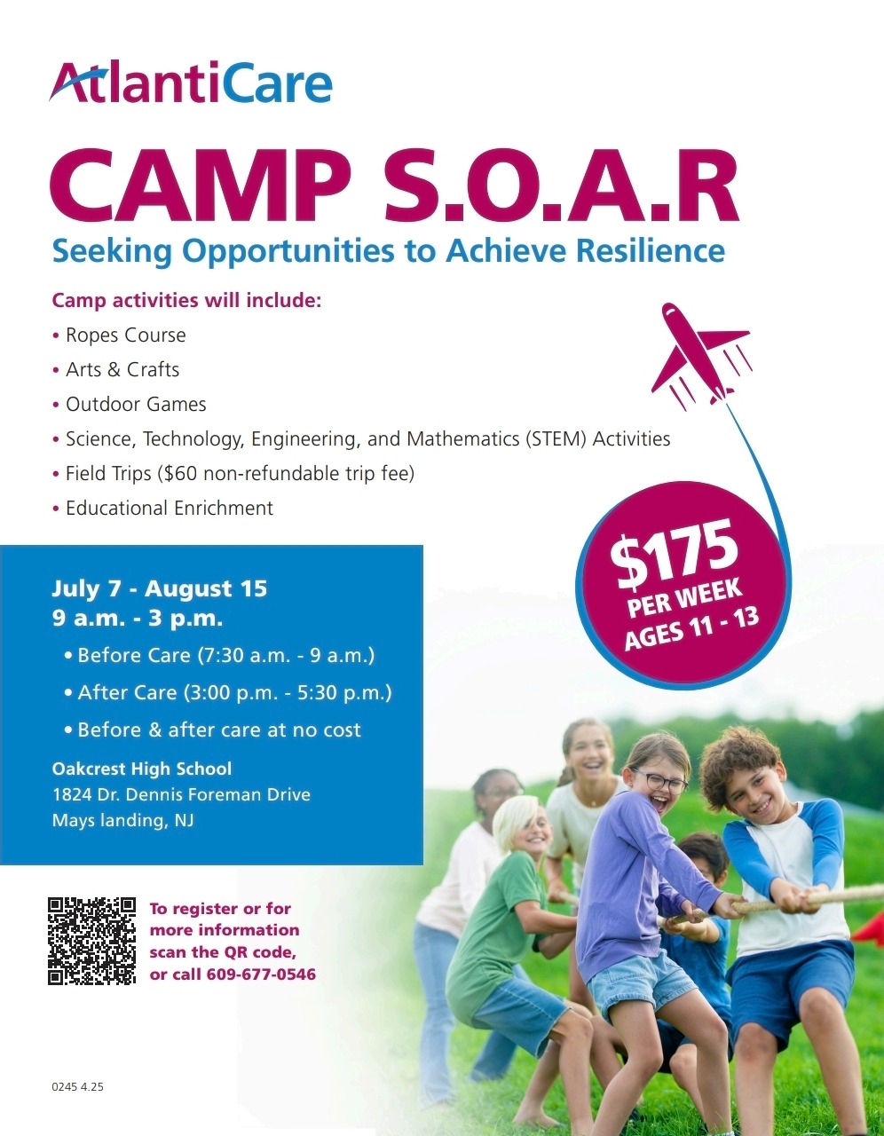 camp soar flyer