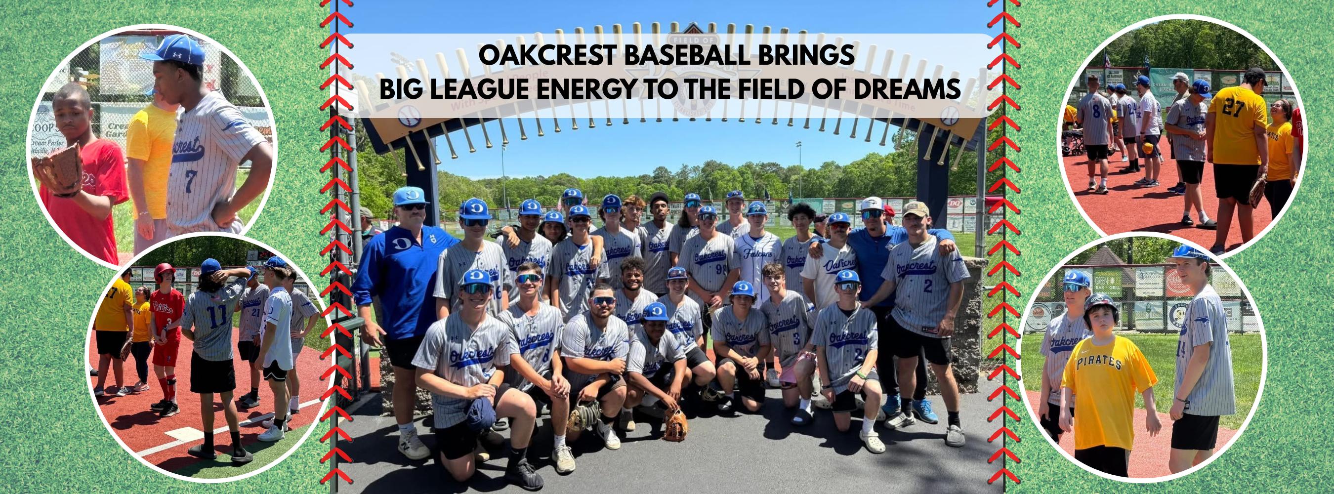 baseball team visits field of dreams
