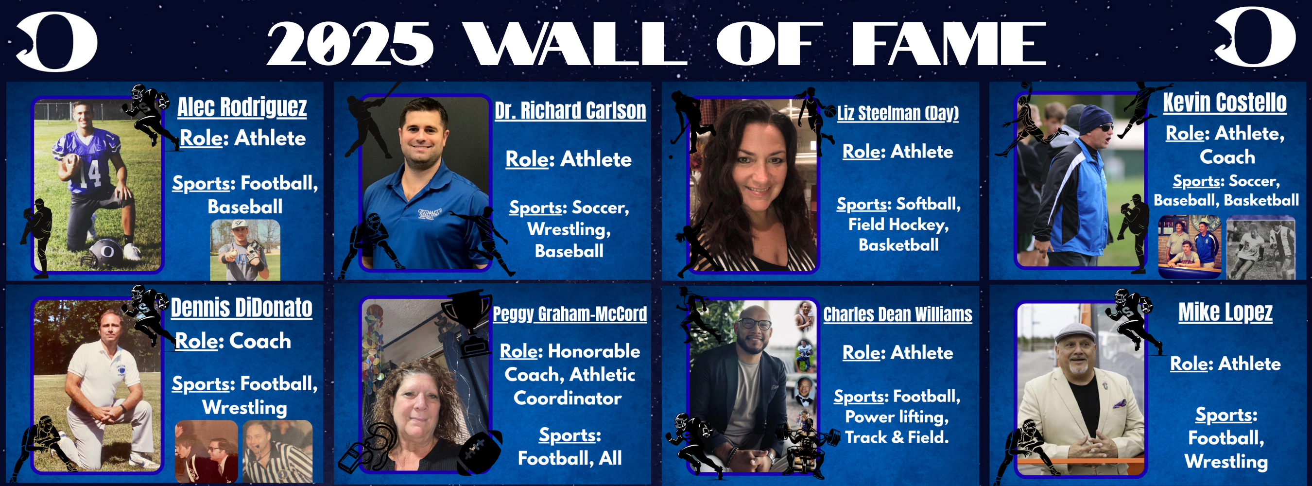 wall of fame inductees