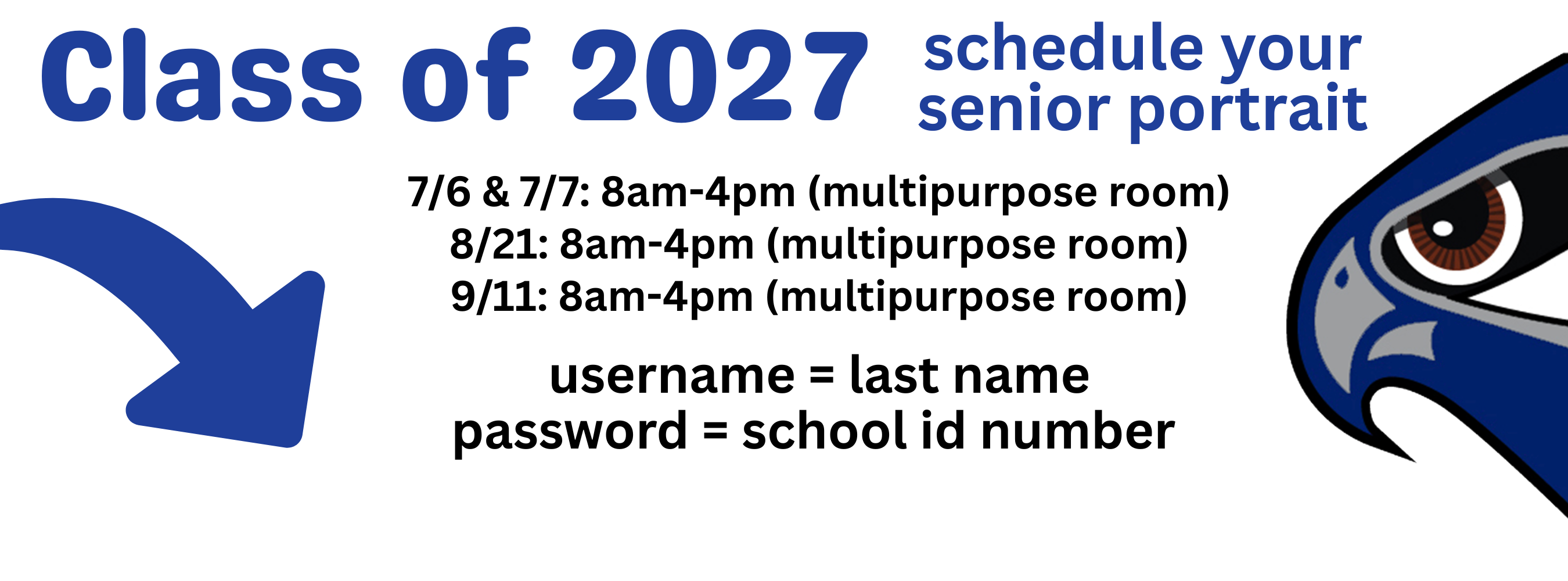 schedule senior portraits