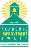 2004 Academic Improvement Award from the Illinois State Board of Education.