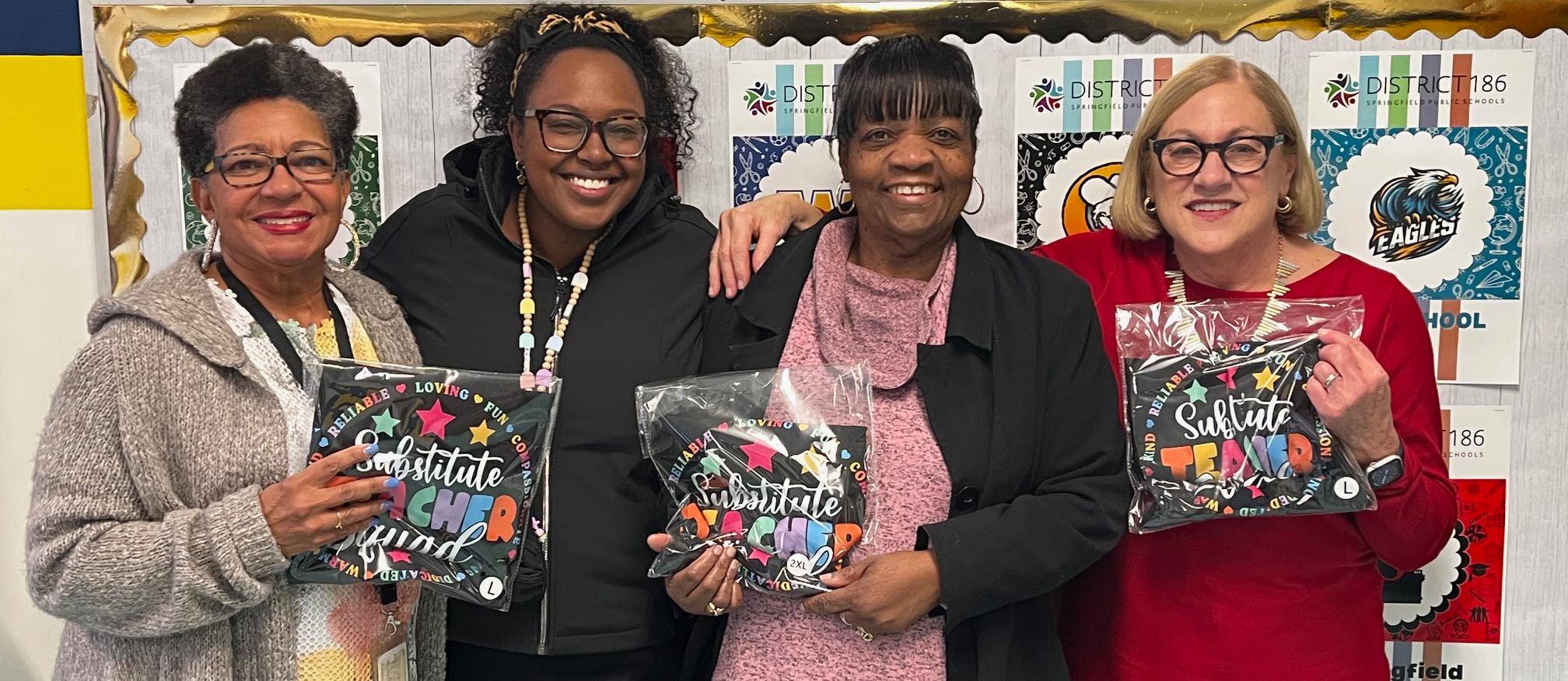 Picture of 4 guest teachers