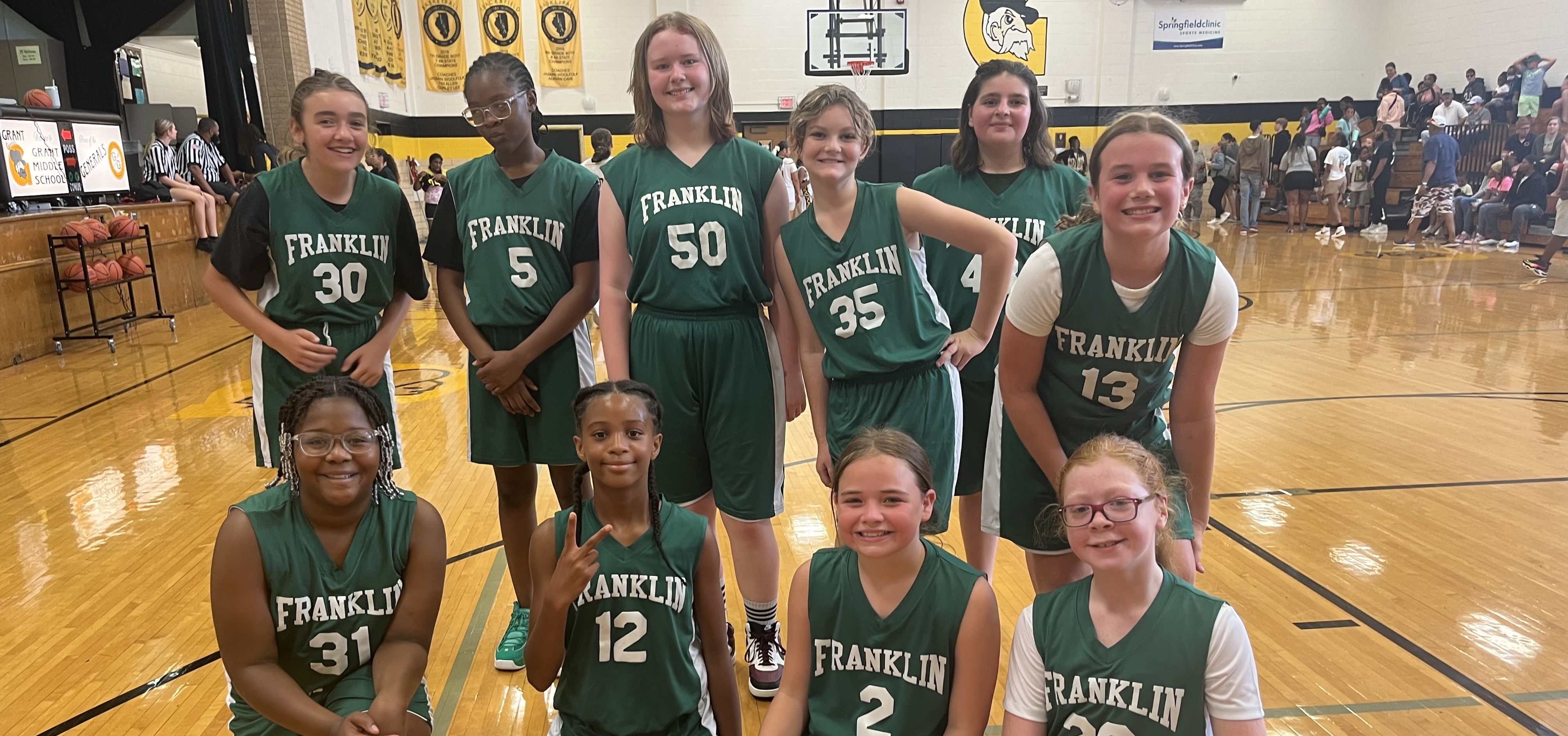 6th Grade Girls Basketball Team