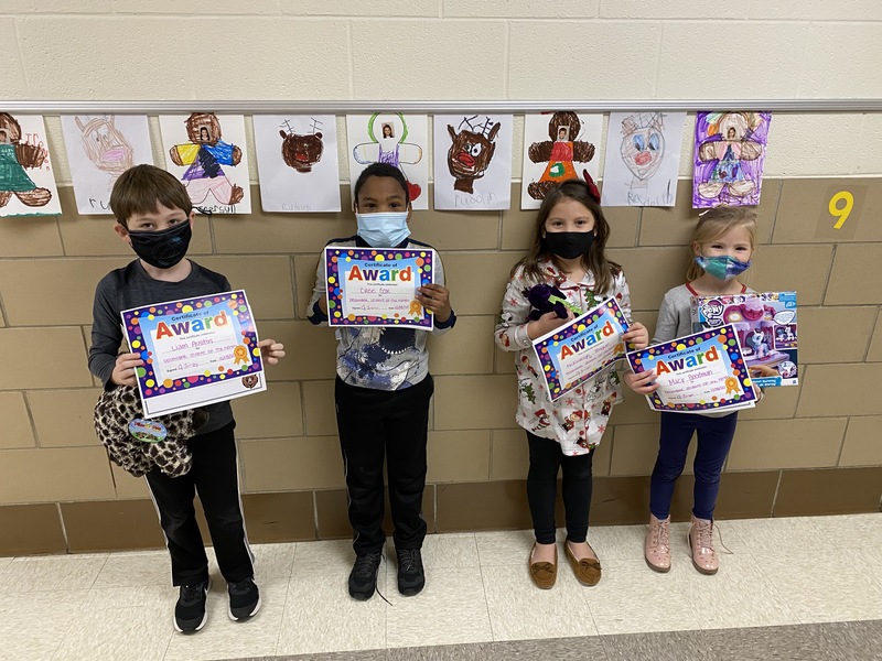 STUDENTS OF THE MONTH Shabbona Elementary