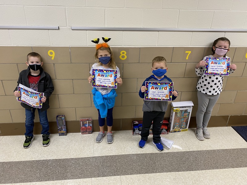 STUDENTS OF THE MONTH Shabbona Elementary