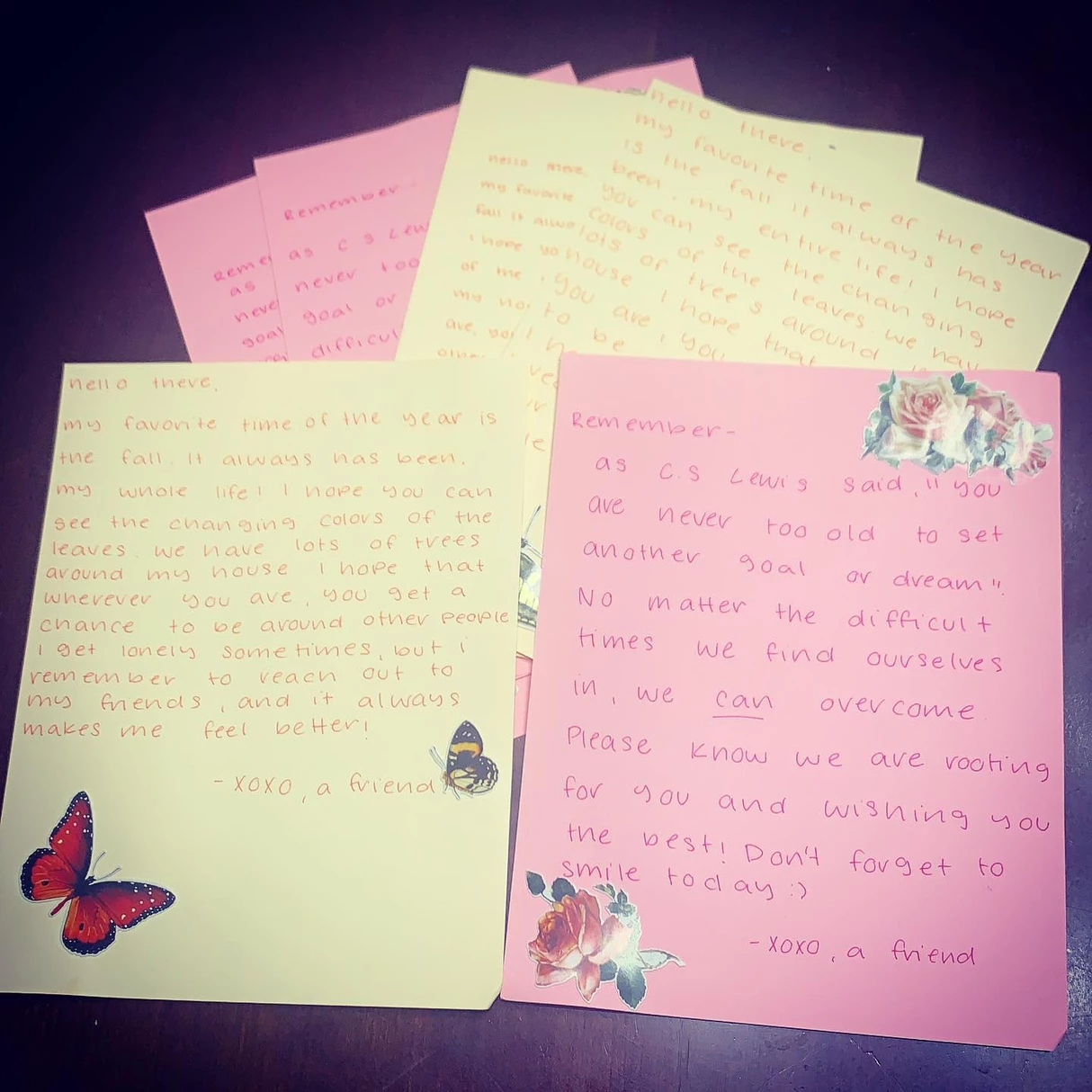 Letters for Rose