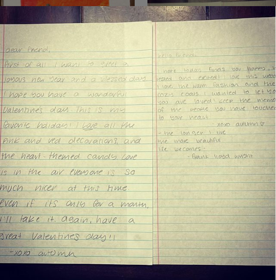 Letters for Rose