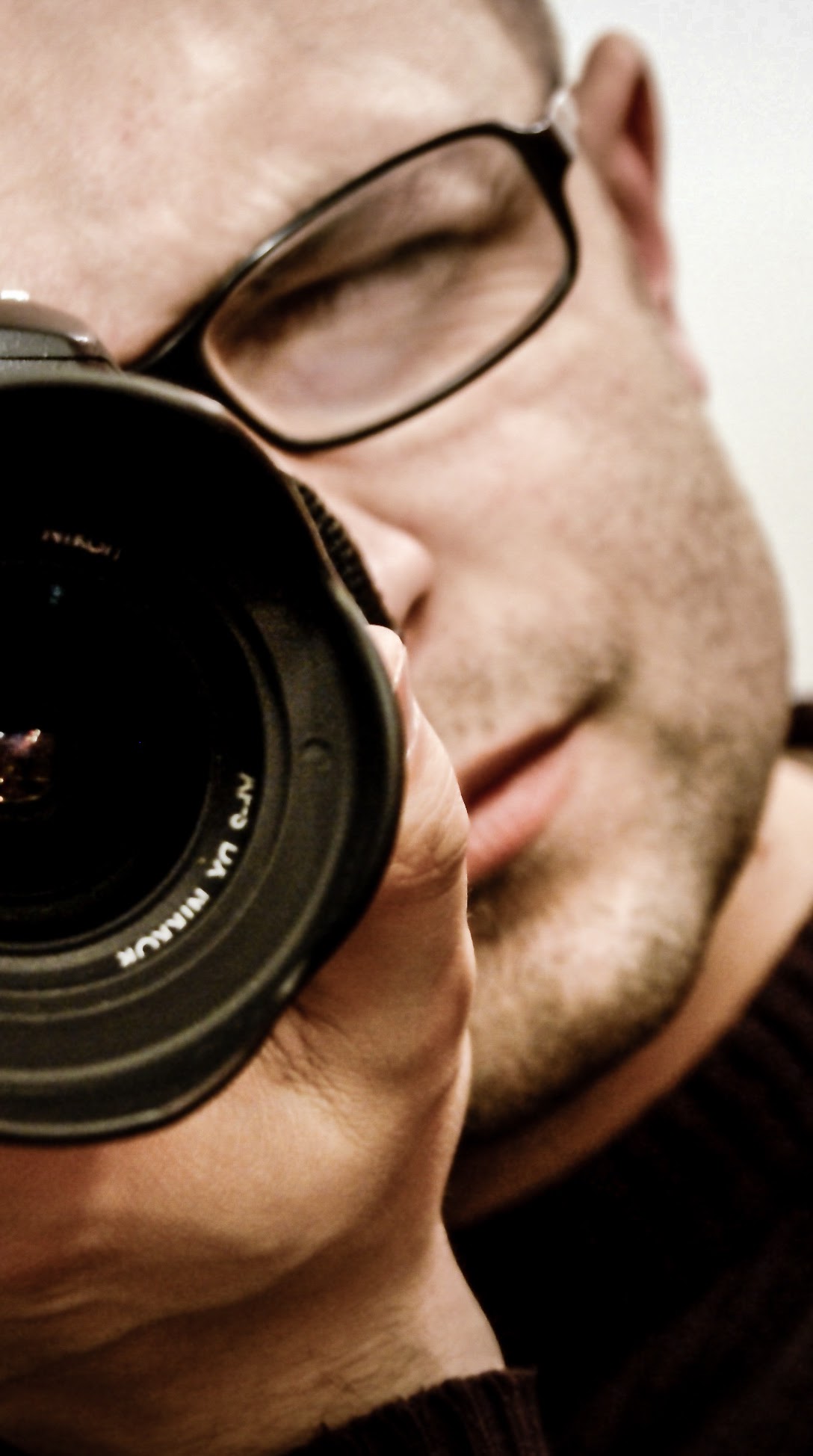 Man taking a picture