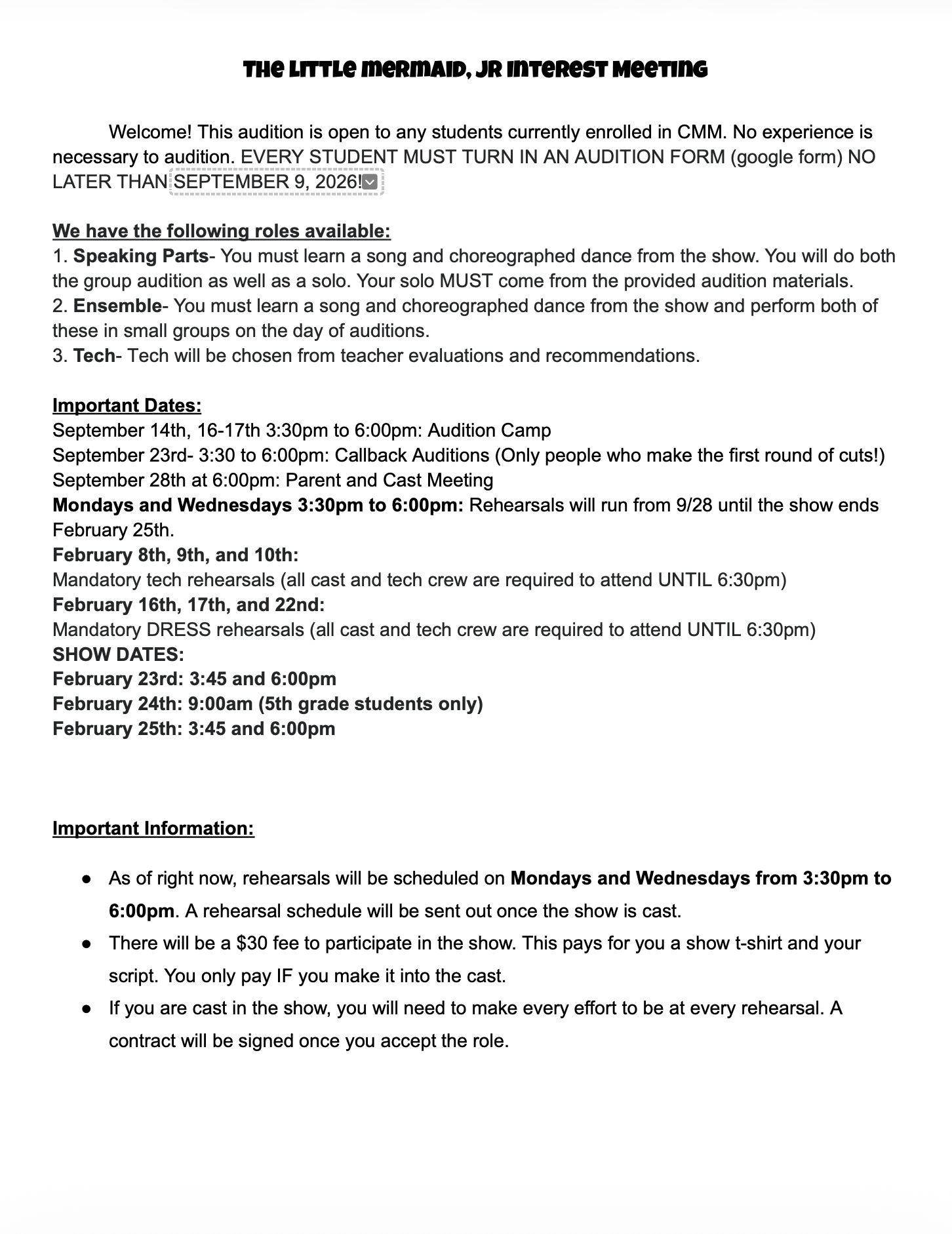 LM Interest meeting
