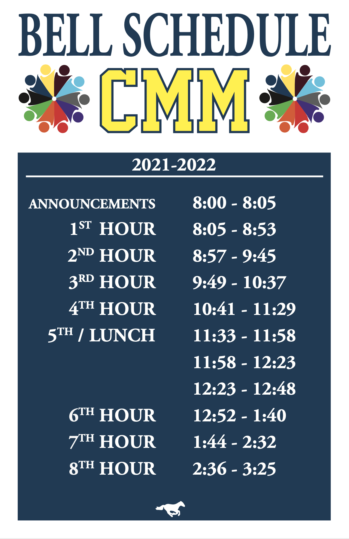 What Is The Bell Schedule For Middle School