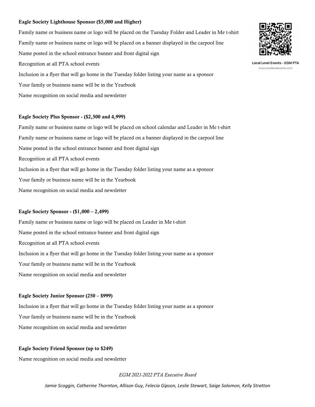 Eagle Society Eden Gardens Elementary