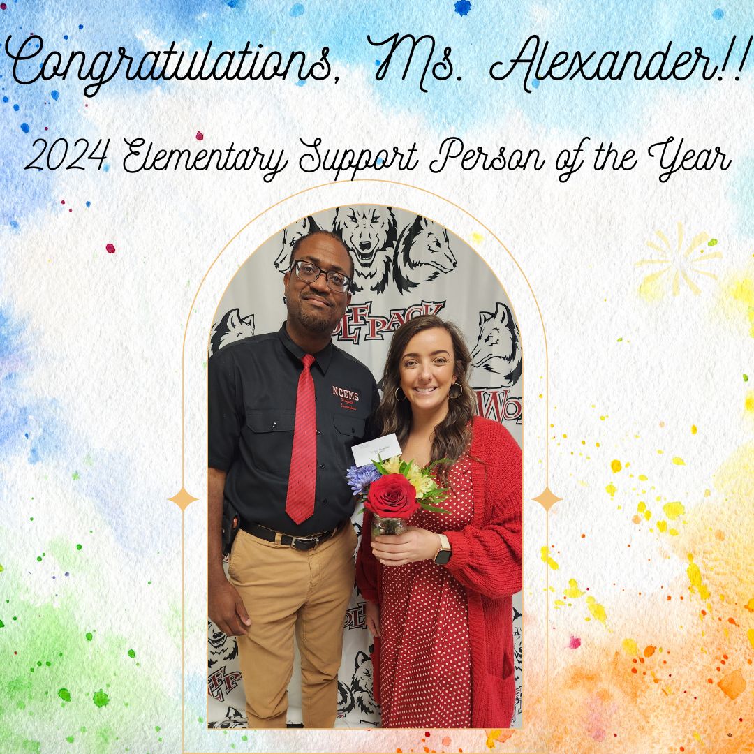 Elementary Support Person of the Year