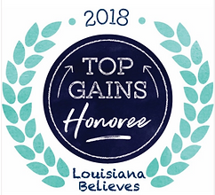 2018 Louisiana Believes Top Gains Honoree