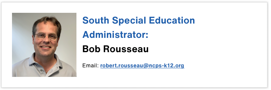 special education administrator bob rousseau