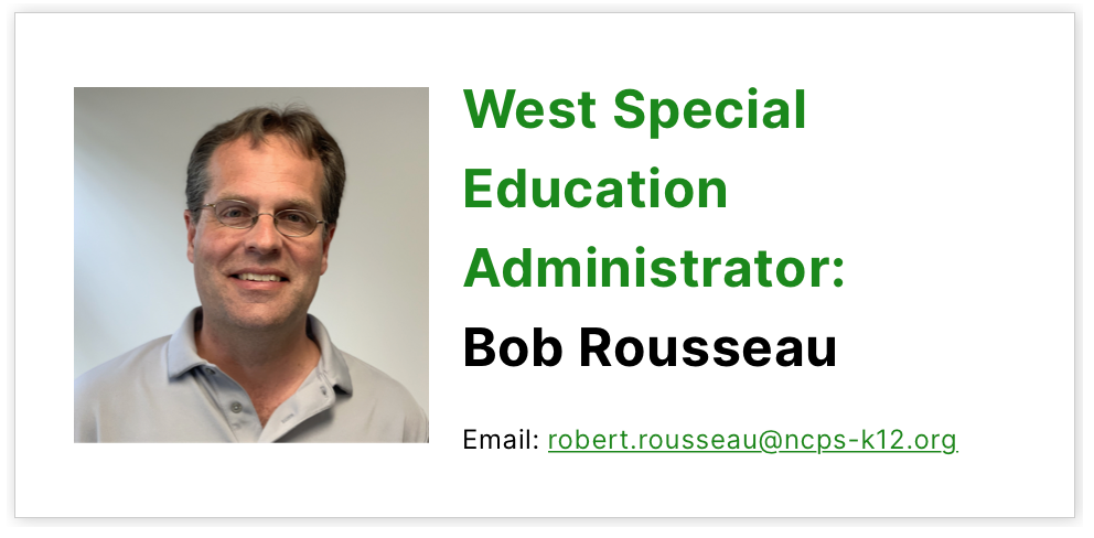special education administration bob rousseau