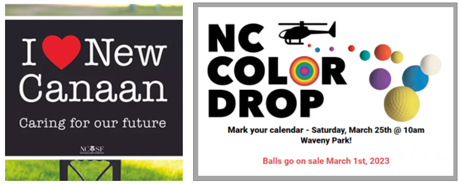 I Love New Canaan and The NC Color Drop
