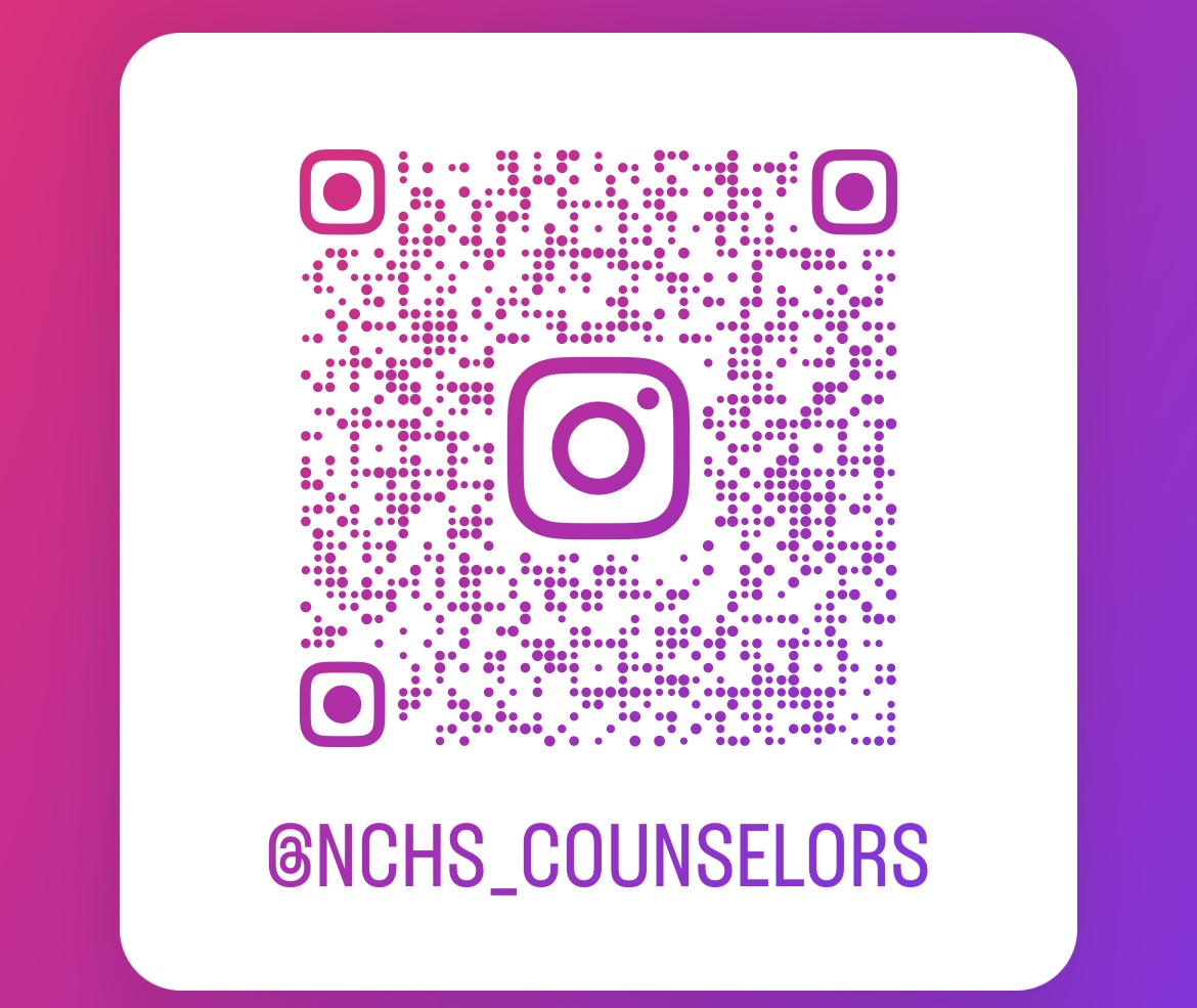 follow the nchs counselors on instagram