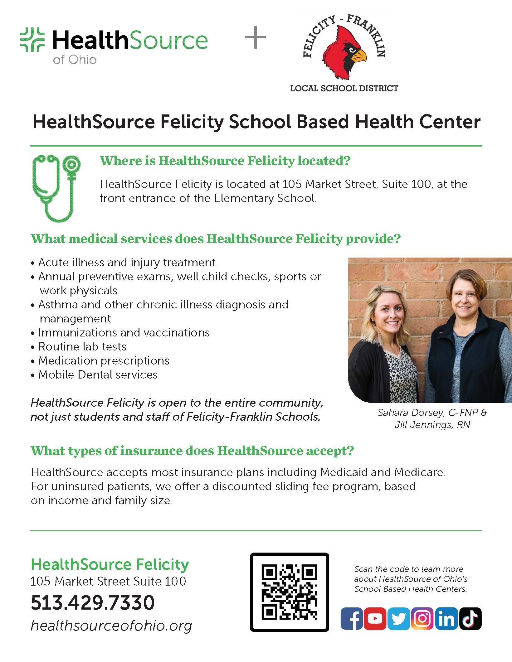 general info HealthSource Ohio