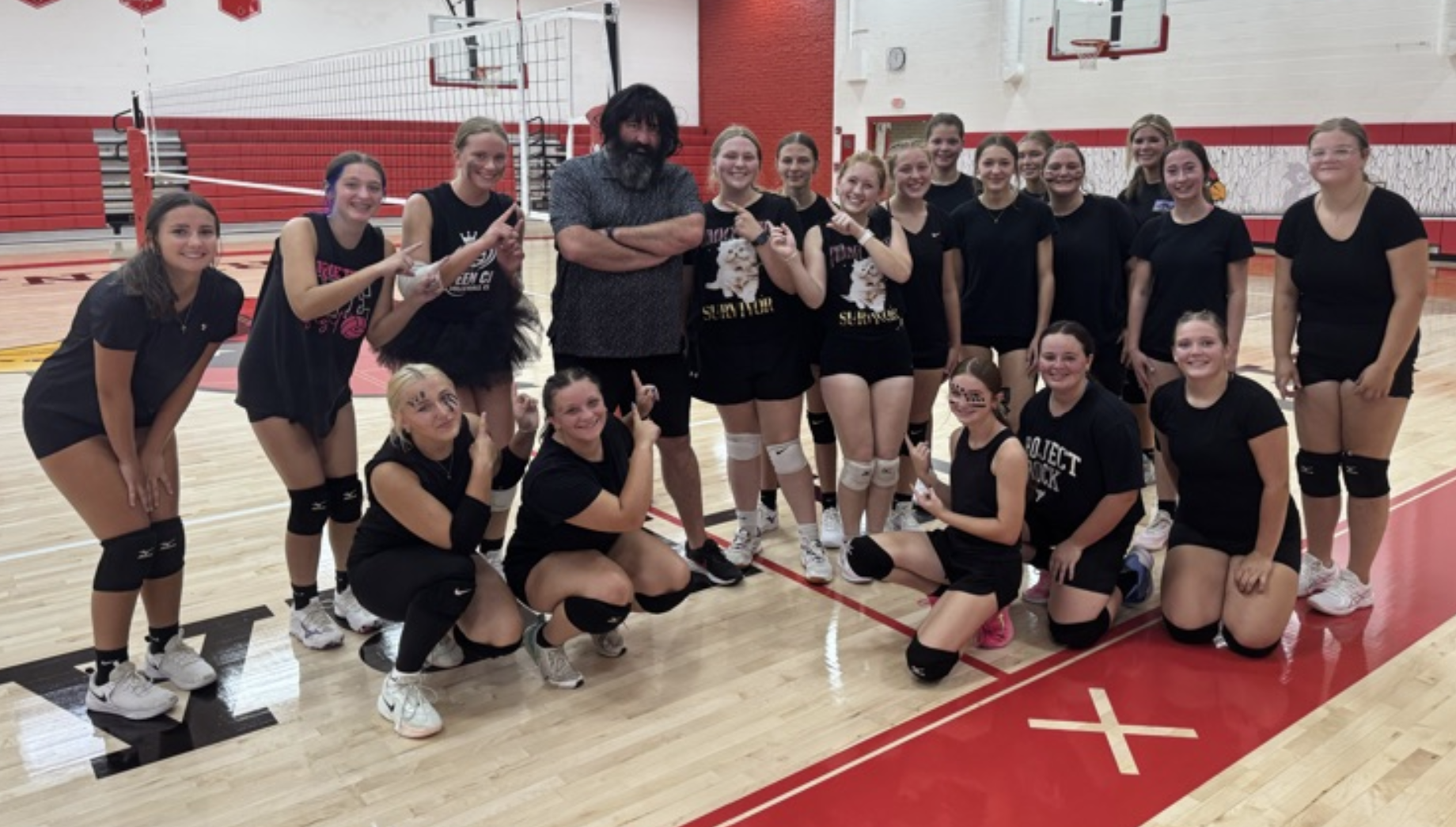 girls volleyball
