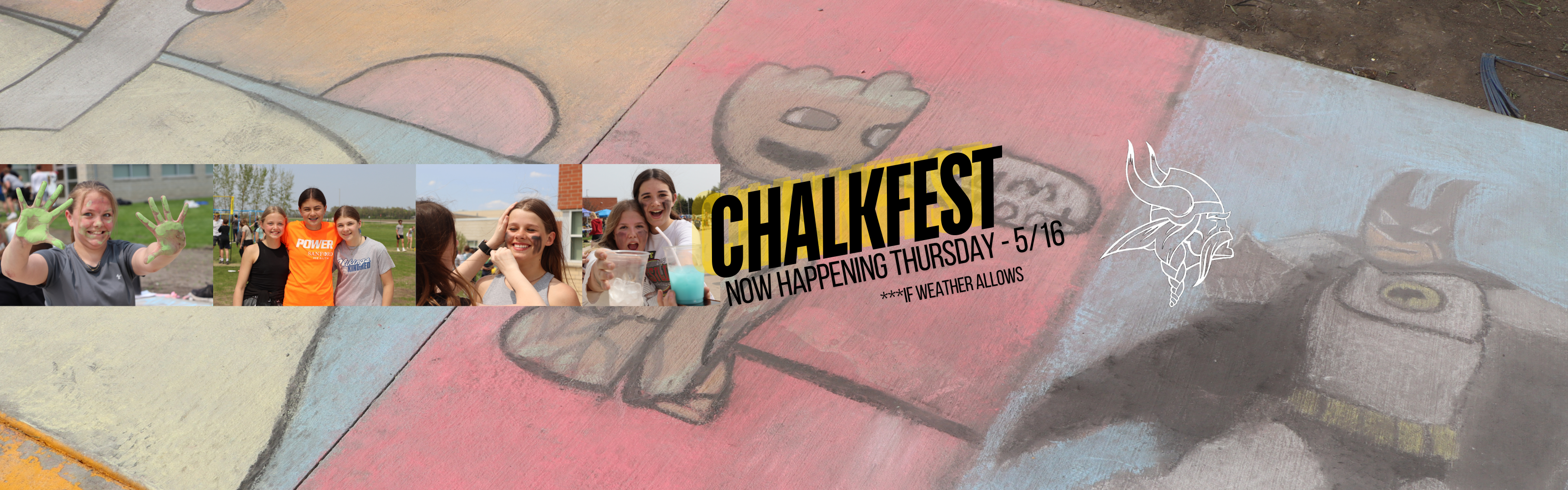 Chalkfest Moved