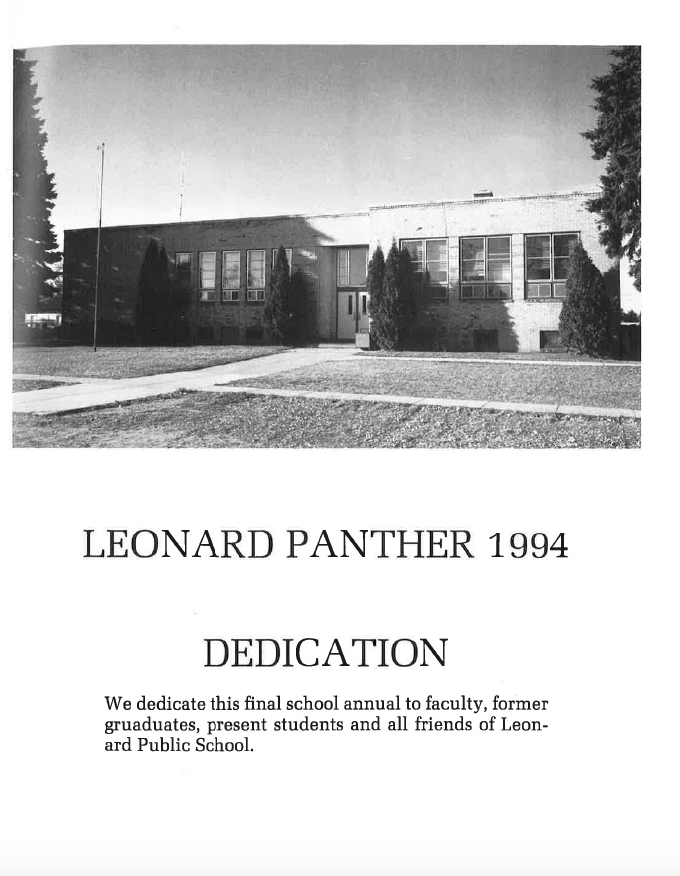 Leonard School 1994