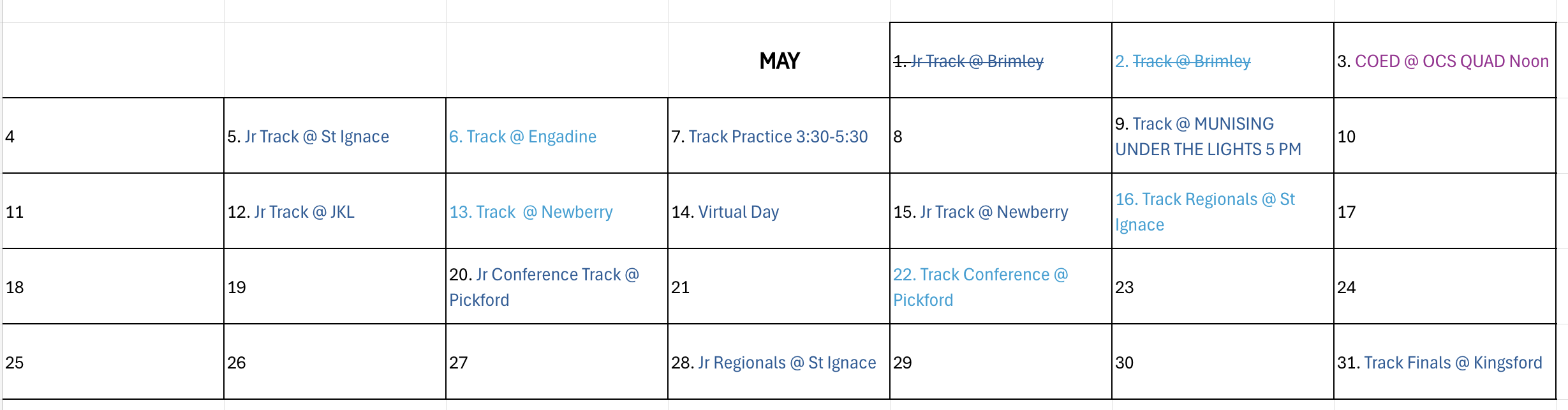 May
