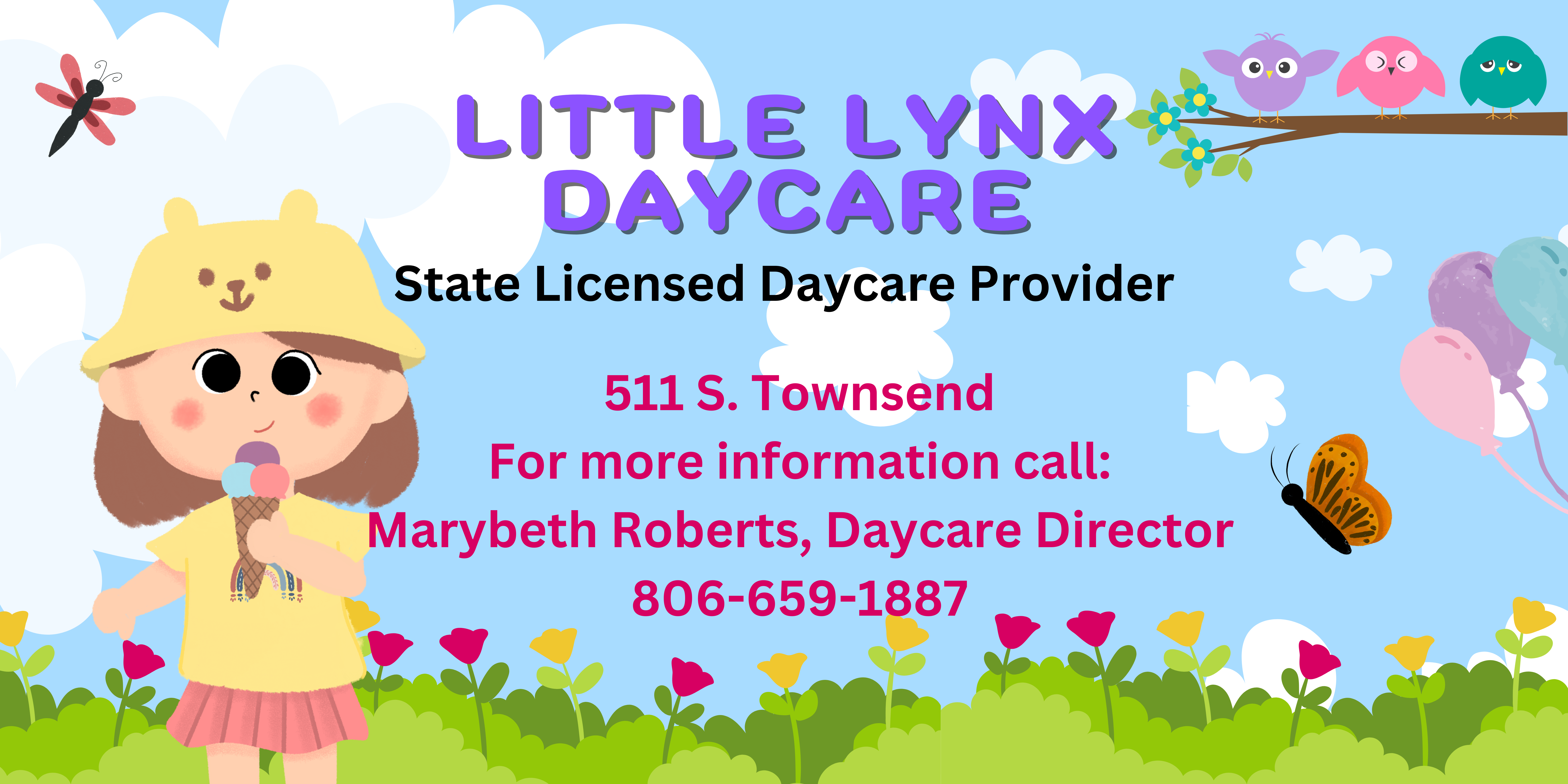 Daycare Info Pic call 659-1887