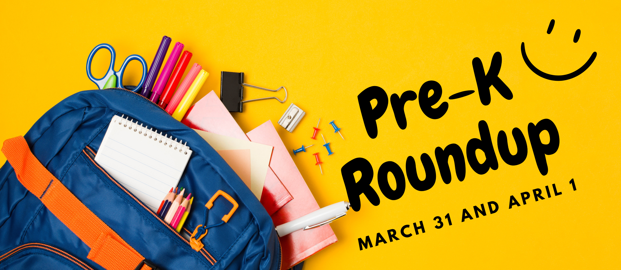PreK Round up Mar 31 and April 1